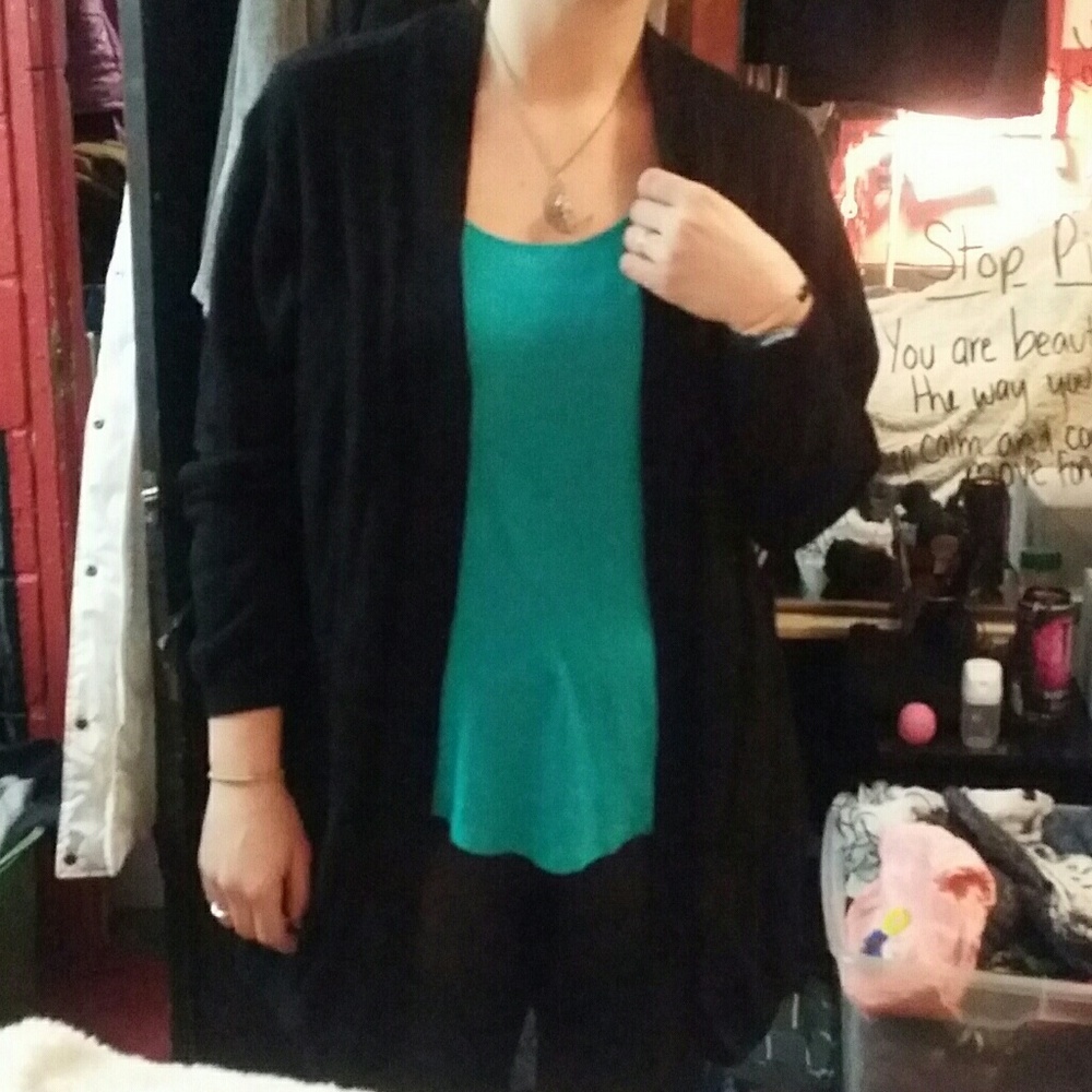 Apt. 9 oversized open front sweater